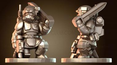 3D модель Сержант Джуно (STL)