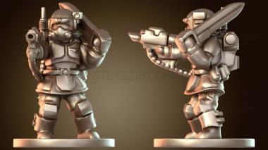 3D модель Сержант Каср ДжЛК (STL)