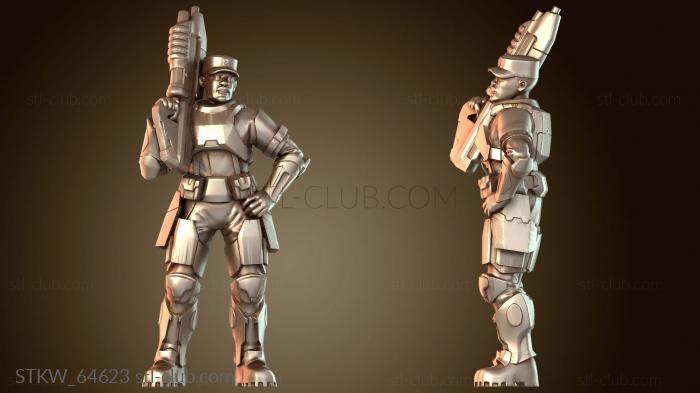 Military Сержант Джонсон Combat Evolved Halo Marine J