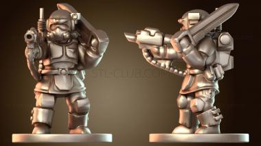 3D модель Сержант Рекс (STL)