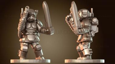 3D модель Сержант Стоун (STL)