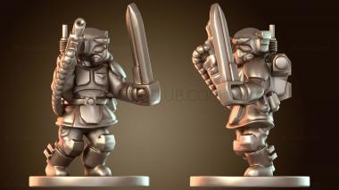 3D модель Сержант Йорк (STL)