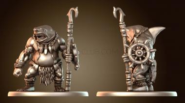 3D модель Акулий народец-брут (STL)