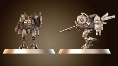 3D модель Шас Командир XV Костюм Холодной Звезды Темный (STL)