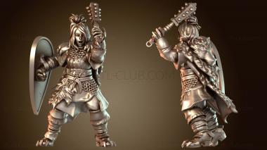 3D модель Закаленные ветераны She Bear (STL)