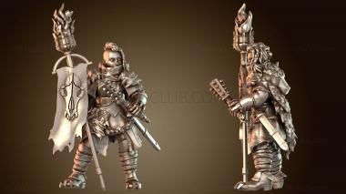 3D модель Ветераны-медведицы Решительные (STL)