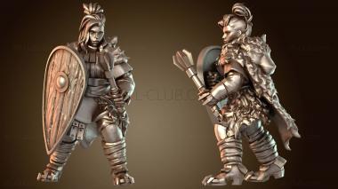 3D модель Она Медведь Ветераны Просто (STL)