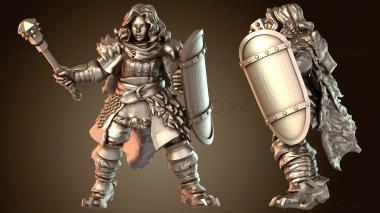 3D модель Она Медведица Ветераны Крепкие (STL)