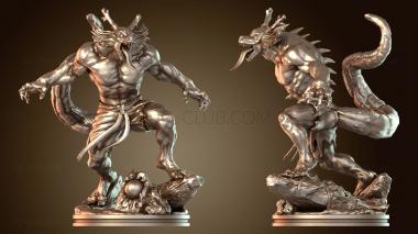 3D модель Легендарный воин Шэньлун (STL)