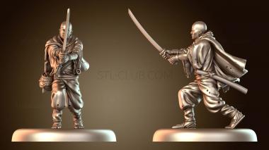 3D модель Шэньчжици Ронин: Братья по крови (STL)