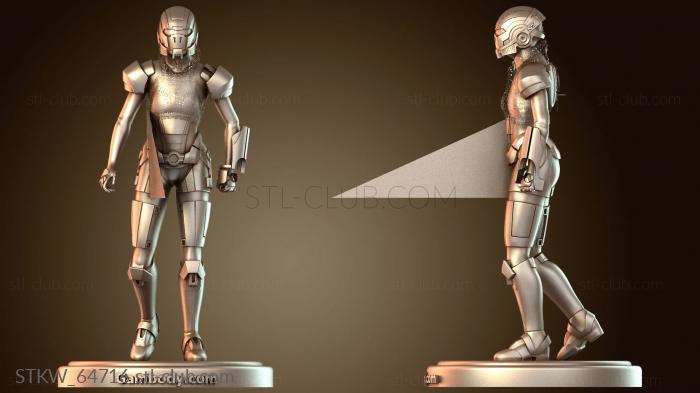 Military Шлем-фигурка Шепарда