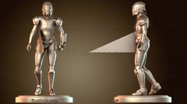 3D модель Шлем-фигурка Шепарда (STL)