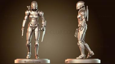 3D модель Фигурка Шепарда Шлем Зенит (STL)