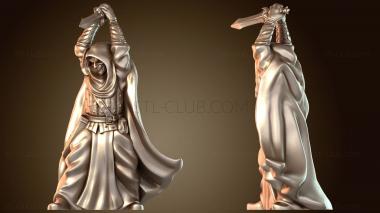 3D модель Шер с кинжалом (STL)