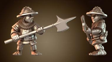 3D модель Шериф-охранник (STL)