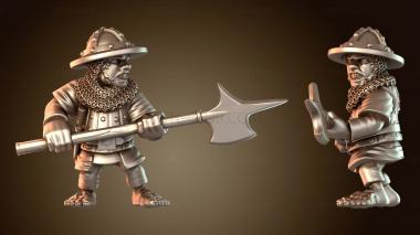 3D модель Шериф-охранник Могучий (STL)