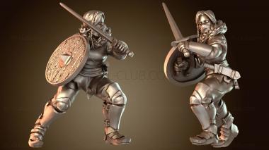 3D модель Щит Храбрый (STL)