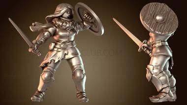 3D модель Чемпион Щита (STL)