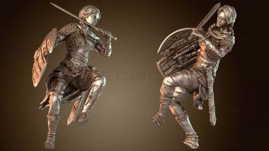 3D модель Дева Щита Фрейя Страх (STL)