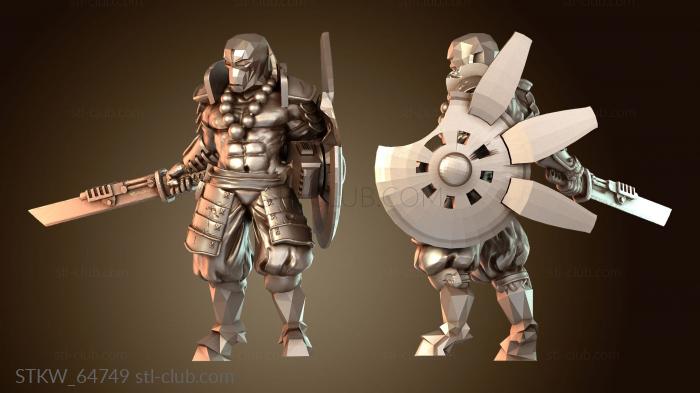 Мастер щита, солдат Тау