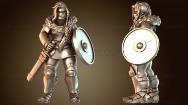 3D модель Защитник Щита (STL)