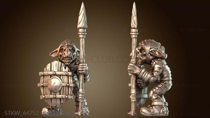 Military Щит Гоблин Копье TT Гоблин Копье