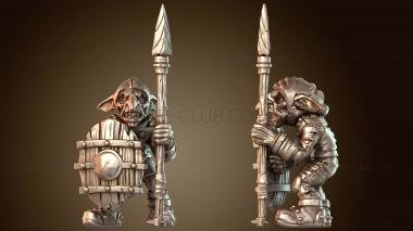 3D модель Щит Гоблин Копье TT Гоблин Копье (STL)