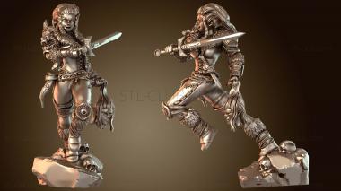 3D модель Меч Щитницы Латгерты (STL)