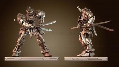 3D модель Shingen Takeda Gundam Back Sword (STL)