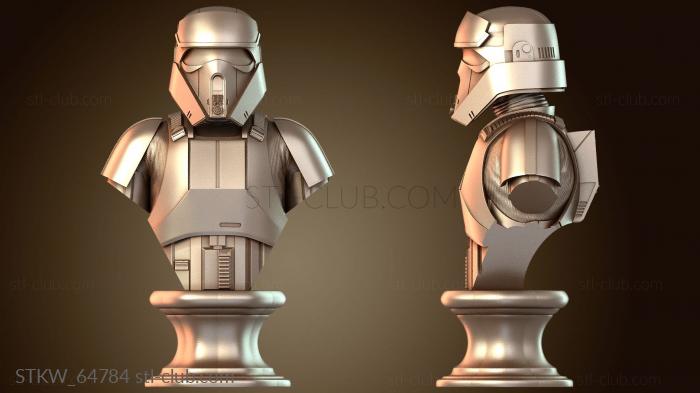 Military Бюст берегового штурмовика