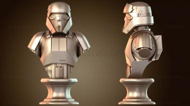 3D модель Бюст берегового штурмовика (STL)