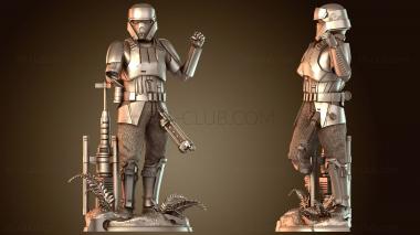 3D модель Рыцарь-командор берегового штурмовика (STL)