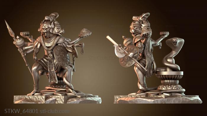 Military Шри Панчмукхи Хануман