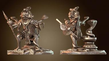 3D модель Шри Панчмукхи Хануман (STL)