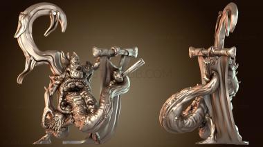 3D модель Больной писец (STL)