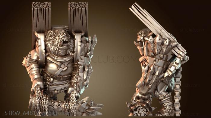 Military Осадный огр-военачальник