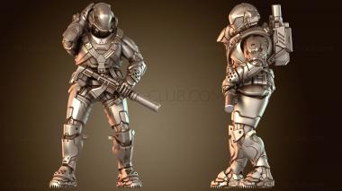 3D модель Бесшумный пистолет-пулемет (STL)