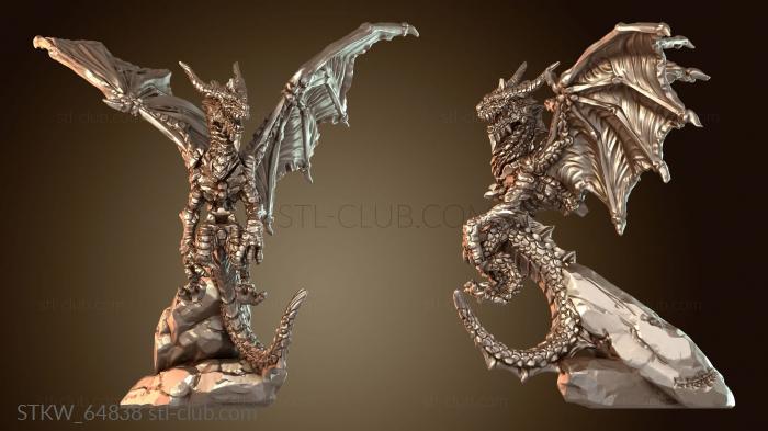 Military Серебряный дракон, задняя половина