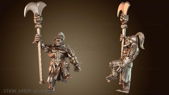 Military Silverback Hero Gorkul Axe