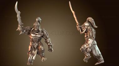 3D модель Меч Горкула «Серебряный герой» (STL)