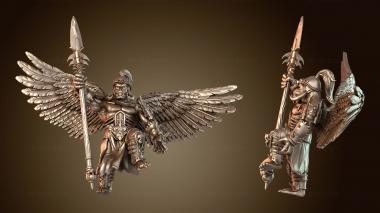 3D модель Silverback Hero Горкул Крылатое Копье (STL)