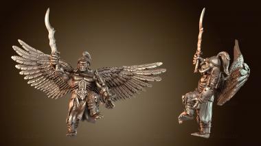 3D модель Silverback Hero Горкул Крылатый Меч (STL)