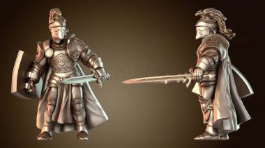 3D модель Сэр Кин Рыцарь Мужской (STL)