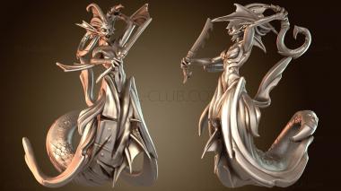 3D модель Сирены-скауты храбрые (STL)