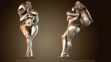 3D модель Сирилл Урсула Пинап (STL)