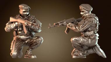 3D модель Сидячий АКМ (STL)