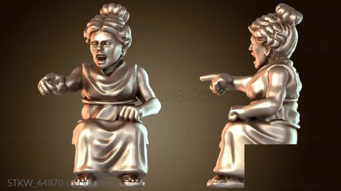 СИДЯЩИЙ ГРАЖДАНСКИЙ Внимательный