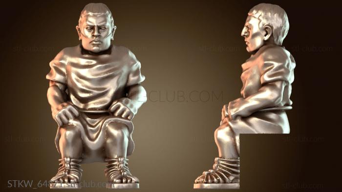 СИДЯЩИЙ ГРАЖДАНСКИЙ ЖИРНЫЙ