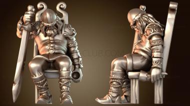 3D модель Скагард викинг Свирепый (STL)