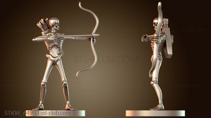 Military Скелет-лучник